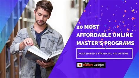 Cheap online masters programs. Explore the best 1-year master's programs by field with the list below. Master of Accounting. Master of Business Administration (MBA) Master's in Computer Science. Master's in Criminal Justice. Master of Education (M.Ed.) Master of Finance. Master of Information Technology. Master's in Management. 
