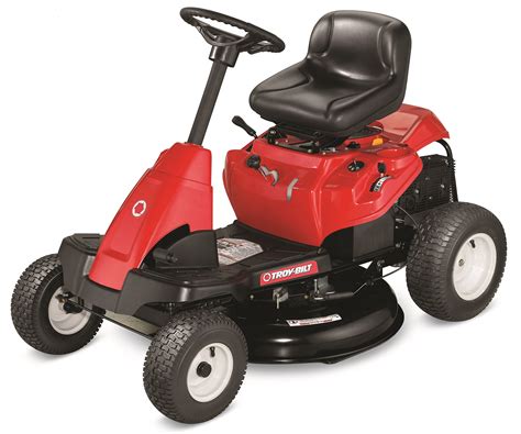 Cheap ride mowers. 7) Craftsman 27055 Riding Mower. If you’re mowing a couple acres on a regular basis, you’re going to need a wide cutting mower. Our pick for the best wide-cutting riding lawn mower is the Craftsman 27055. This riding mower boasts a massive 54 inch cutting deck – just think, that’s nearly five feet wide. 