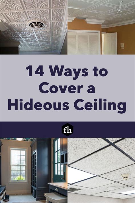 Cheap ways to cover a ceiling.  Explore 10 low cost ceiling ideas with bud...