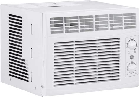 Cheap window air conditioners under $100. The Frigidaire 5,000 BTU Mini-Compact Air Conditioner is both easy to install and operate. It comes with a mounting kit and easy-to-follow instructions. You can easily set it up single-handedly in as little as 20 minutes. Although the design is pretty basic, Frigidaire 5000 BTU AC features a top, full-width air outlet. 