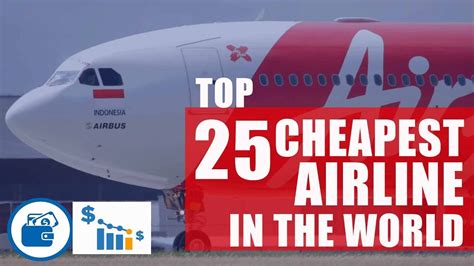 Cheapest Airlines in the World Cheap Flights - YouTube