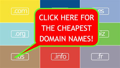 Cheapest domain. Use GoDaddy's Domain Name Search tool and register the domain you've been looking for. Buy your domain from the world's largest domain registrar. 