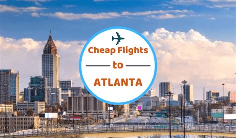 Cheapest flight to atlanta. Things To Know About Cheapest flight to atlanta. 
