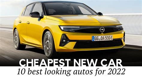 Cheapest new car 2022. Volkswagen Up. Fiat Panda. Dacia Sandero Stepway. Hyundai i10. Toyota Aygo X. 1. Citroen Ami. Citroen Ami list price from £8095*. As the cheapest car on sale in the UK today by quite some margin, the Citroen Ami holds a lot of appeal – especially as it’s also electric. 