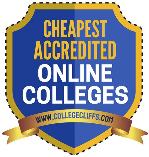 Cheapest online degrees. 