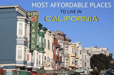 Cheapest Places to Live in California: The Takeaway