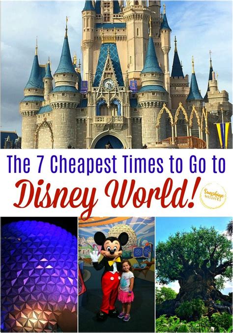 Cheapest time to go to disney. August 2025. Unfortunately, the cheapest days to visit Disney World don’t come around until the later part of 2025. This is true this year as well, and since we know Disney tickets are subject to surge pricing, it’s likely that they’re expecting fewer crowds during these times. Not only that, but some of these prices actually … 