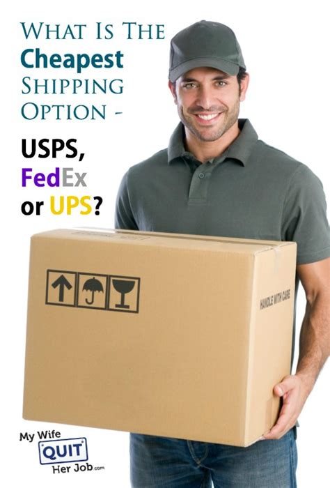 Cheapest way to ship a package. Best 2–3 day Shipping Options. 2-3 day shipping typically works best with Australia Post. While FedEx and UPS Ground services offer similar delivery times, Australia Post typically offers the lowest rates. If a package weighs over 7 lbs or so, though, UPS and FedEx start offering more competitive rates. 