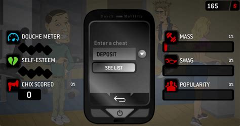 Cheat codes douchebag workout 2. Douchebag Workout 2. 💪 Douchebag Workout 2 is a funny game about becoming the coolest and fittest dude in town! Are you sick to death of people who laugh at you? Start to do some workout and rehab to strengthen everything to become the ultimate douchebag. This game is all about working out, becoming popular and getting attention from young ... 
