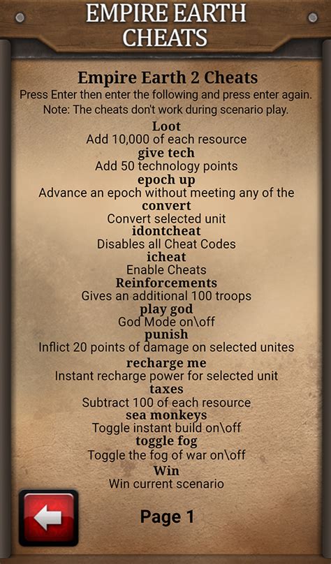 Cheat codes final earth 2 codes. , The Final Earth 2 for the PC.  Contribute to ...