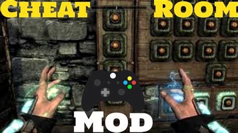Cheat room mod skyrim xbox one. I have lots of random mods installed, my game is a bit random. 