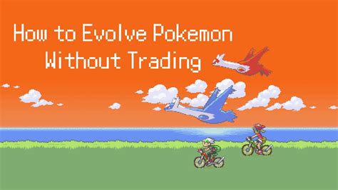 Cheat to evolve pokemon without trading emulator android.  These Pokem...