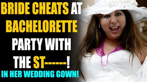 Cheating bachelorette party. In today's video, I go over a story about a guy who found out his wife cheated on him with a dancer at a bachelorette party. Who was the source of the intel.... 