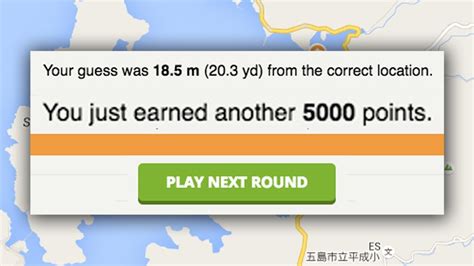 GeoGuessr is a popular geography game that is fun, exciting, and educational, all at the same time. ... Getting the exact location without cheating is pretty much impossible, but if you manage to guess within 150 meters, you will get 5,000 points, which is the maximum.. 