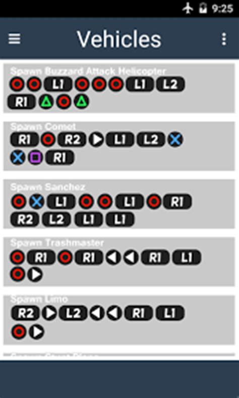 That said, here's the complete list of all GTA Sand Andreas Switch Cheat codes you can use. Related: GTA: San Andreas - Definitive Edition: How to stop The Truth getting blown up during Are You Going to San Fierro mission. Cheats. Effect. R, ZR, L, B, Left, Down, Right, Up, Left, Down, Right, Up. Gives 250k, Health, and Armor.. 