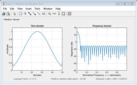 Chebyshev Window - MATLAB & Simulink - MathWorks