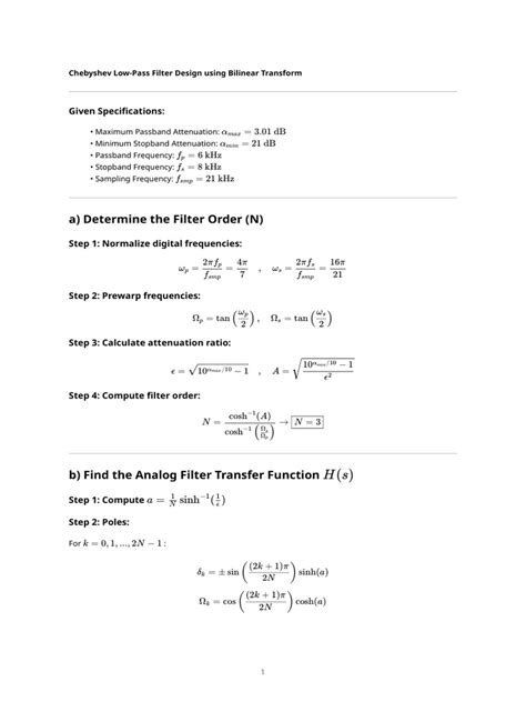 Chebyshev filter python.  In this guide, we&rsquo;ll explore how to implement a...