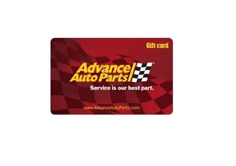Check Advance Auto Gift Card Balance