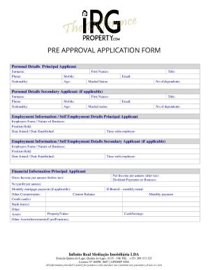 Check PreApproval to apply for a