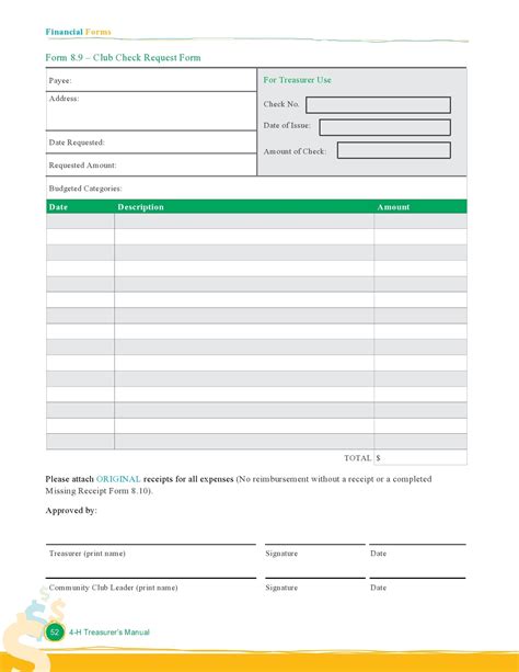 Check Request Template Excel Database