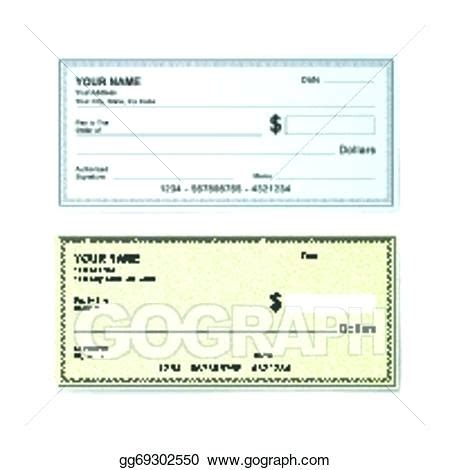 Check Template Vector at Collection of Check Template