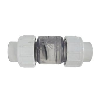 Check Valves 1 inch, UPVC True Union Swing Check Valves 1’’, Clear …