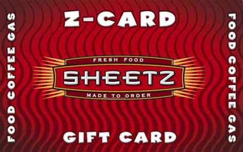 Check balance on sheetz gift card. This Card will not be exchanged for cash. It will not be replaced if it is lost or stolen. Sheetz is not responsible for the unauthorized use of this Card. No Fees. Cannot be used as payment on Sheetz charge or credit card. For gift card balance, www.sheetz.com or call 1-888-239-2856. 