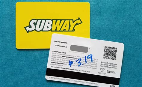 Check balance on subway card. Things To Know About Check balance on subway card. 