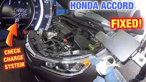 Check charge system honda accord. Honda Accord Main Forums. The 9th Generation 'check charge system' Jump to Latest Follow 21 - 40 of 105 Posts. 1 2 of 6 Go to page ... Check Charge System Condition: Appears when there is a problem with the sensor on the battery Explanation: Stays on constantly - Have the vehicle checked by a dealer ... 