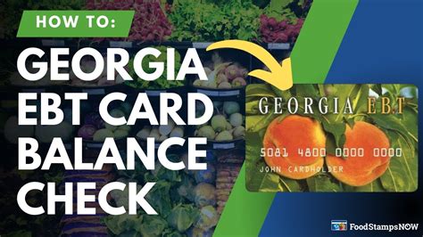 Check ebt balance ga. Welcome to the Georgia EBT (Electronic Benefit Transfer) website! If you qualify for SNAP* benefits, you can use this website to access your account information, learn more about EBT and click on links to other useful websites. *SNAP (Supplemental Nutrition Assistance Program) is the new name for the Federal Food Stamp Program. 