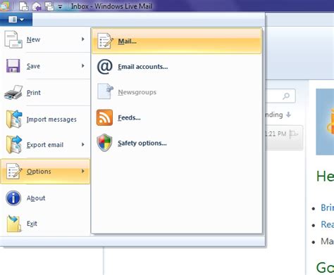 Check for New Mail Automatically in Windows Live Mail