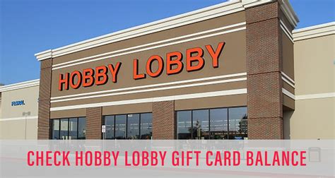Check hobby lobby gift card balance. Things To Know About Check hobby lobby gift card balance. 