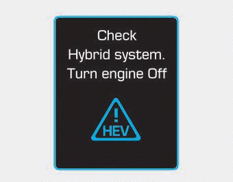 19 posts · Joined 2017. #1 · Mar 15, 2017. Started the car this morning and got a Check Hybrid System warning and light and the engine remains on even with a full EV battery. Drove to work and back fine. In the evening, ran the Diagnostics and got the report and I have attached a picture. Have an appointment with the dealer for Friday AM.