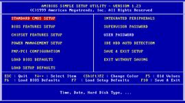 Check keyless access system. configure amibios simple setup utility y ahora m...