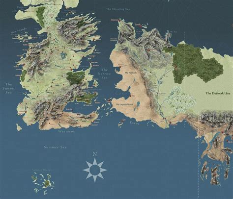 Check out the world of Game of Thrones in this new interactive map
