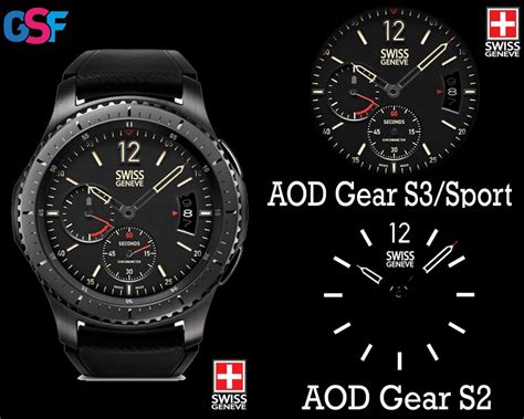 Check out these watchfaces for your Gear Sport, Gear S3, or Gear S2 …