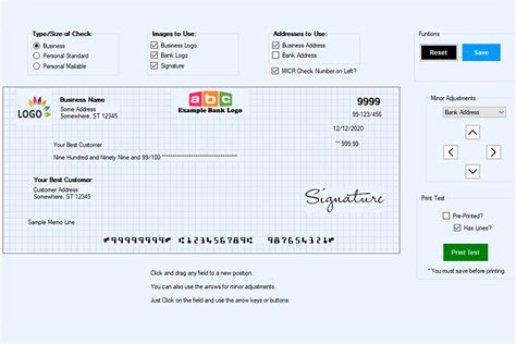 Check printing software free. Check Print for Value for Money. A high-quality blank check paper only costs you between 3 to 5 cents, while a pre-printed business check costs around $0.35 to $0.55. Create checks for any bank using Zil Money’s check printing software. Our check printing software allows you to create checks at your home or workplace using any printer. 