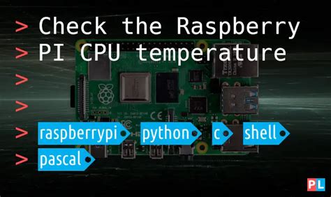 Check temperature of Raspberry Pi CPU Scientific Computing