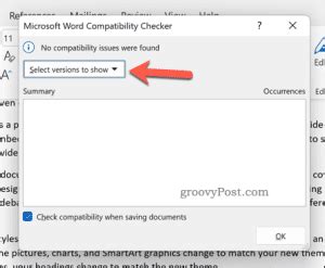 Check the document for compatibility with word 2007. .  <a href=https://hmai...