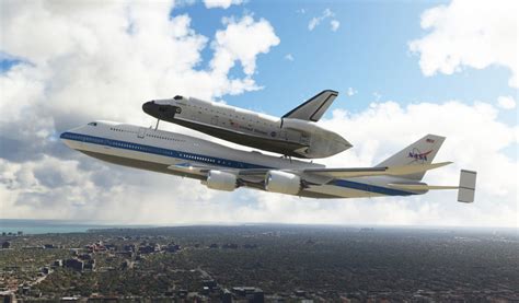 Check this out! Carry the Space Shuttle in MSFS with this modified ...