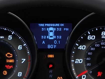 If the battery of your car's TPMS sensor is low, it can cause the light to come on. You may need to replace the battery for the light to turn off. 5. Damaged TPMS Valve Stem. The valve stem that transmits information from your tire to the TPMS receiver can become damaged or clogged, causing the light to come on.. 