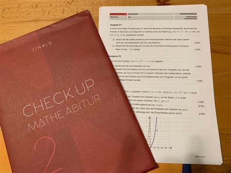 Check up mathe abitur Math Skill