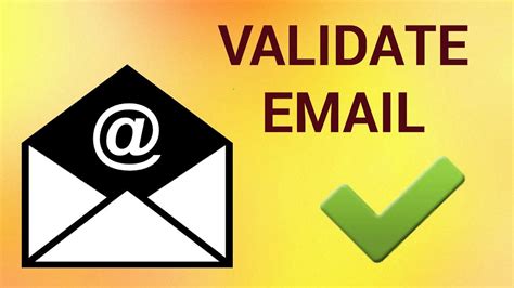 Check whether email is valid. Because of this, writing your own email validation regexp is typically not a good choice, unless you're certain you only want a quick spot check as to whether an email is valid. 2. Use an npm Module. The email-validator npm module is a more robust check for whether a string is a syntactically valid email address. It handles several … 