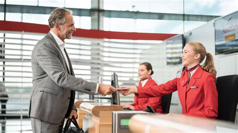 Check-in options Austrian Airlines