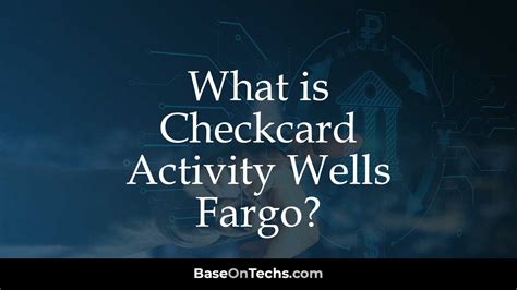 Checkcard activity wells fargo. Open the Wells Fargo app. Tap on the “Activity” tab. With just a few taps, you can check your recent checkcard transactions while you’re on the go. 3. Customer Service: If you’re not tech-savvy or prefer talking to a real person, you can always contact WF customer care. Call WF customer service at 1-800-867-5562. 
