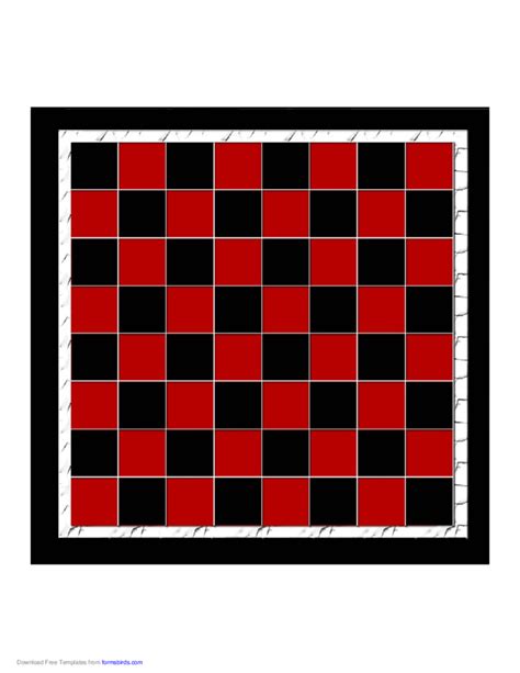 Checker Board Printable