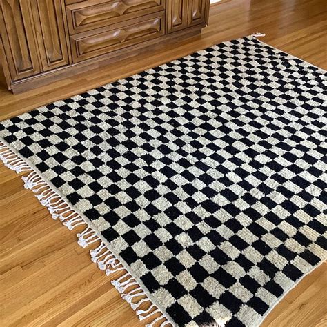 Checkerboard Rug - Etsy