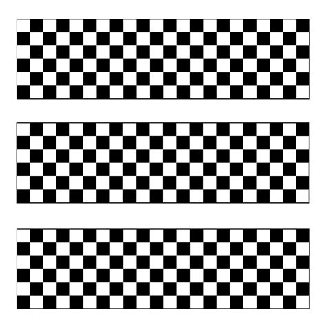 Checkered Flag Pattern Printable