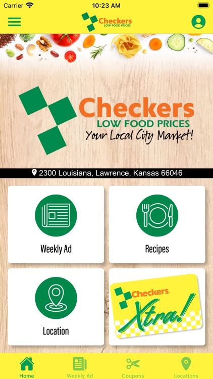 Checkers Foods XTRA Mobile App