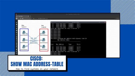 Checking MAC Addresses on a Cisco Switch